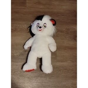 Build-a-Bear Disney‎ Villains Cruella De Vil 101 Dalmations Bear Stuffed Animal